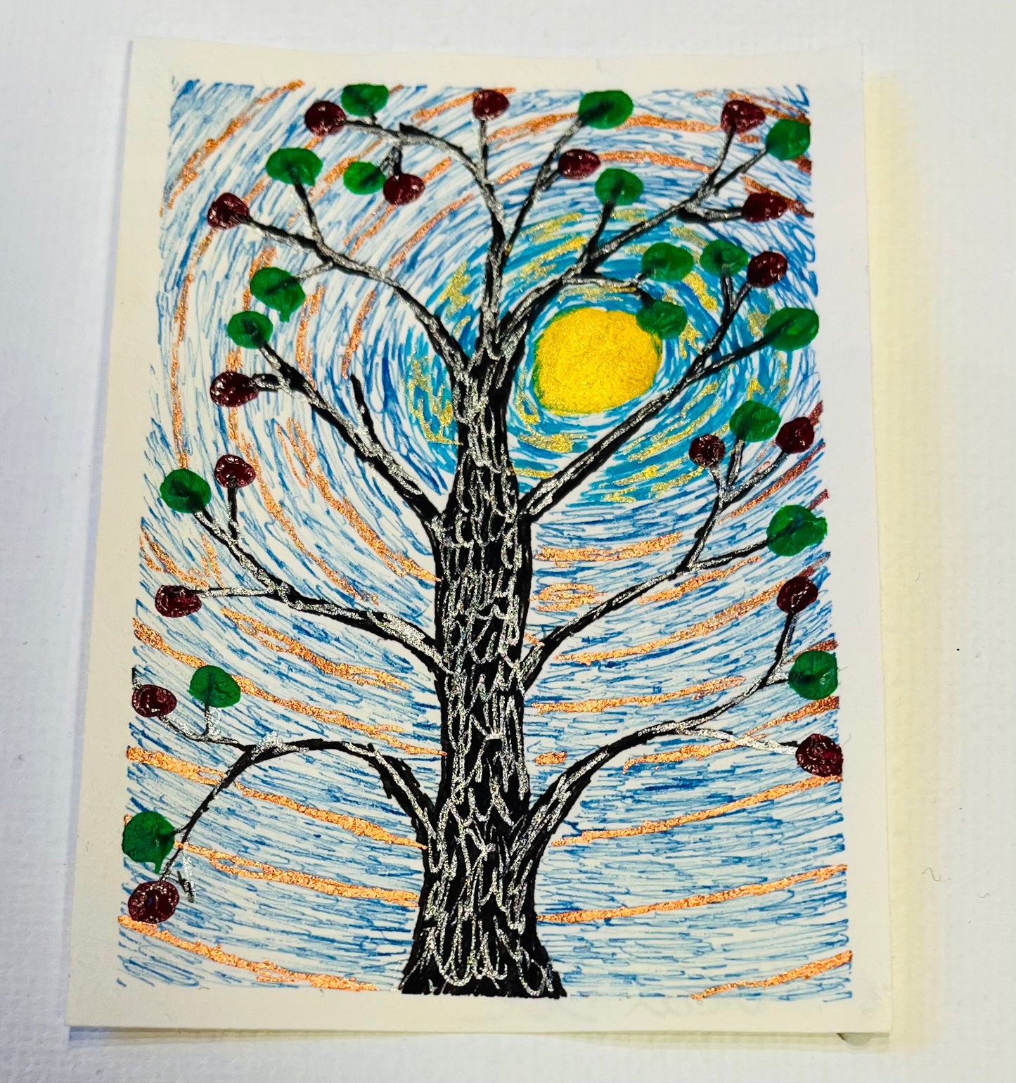 ACEO: Spooky Christmas 4