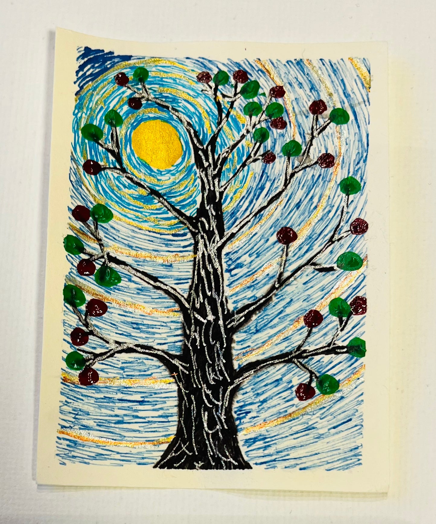 ACEO: Spooky Christmas 9