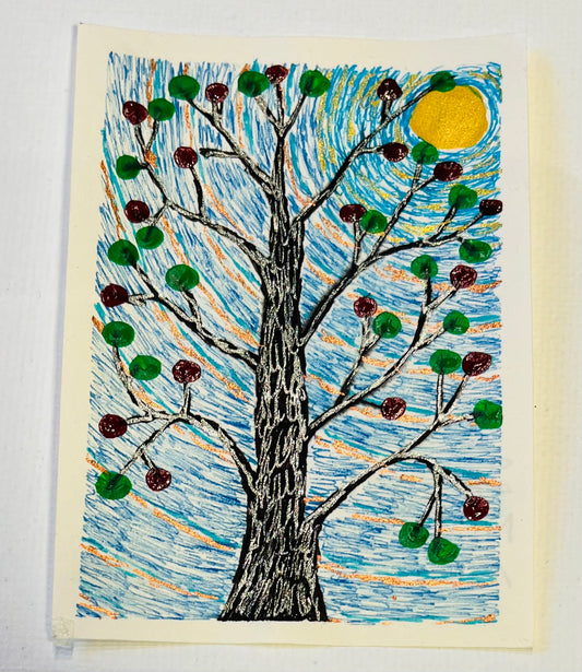 ACEO: Spooky Christmas 5