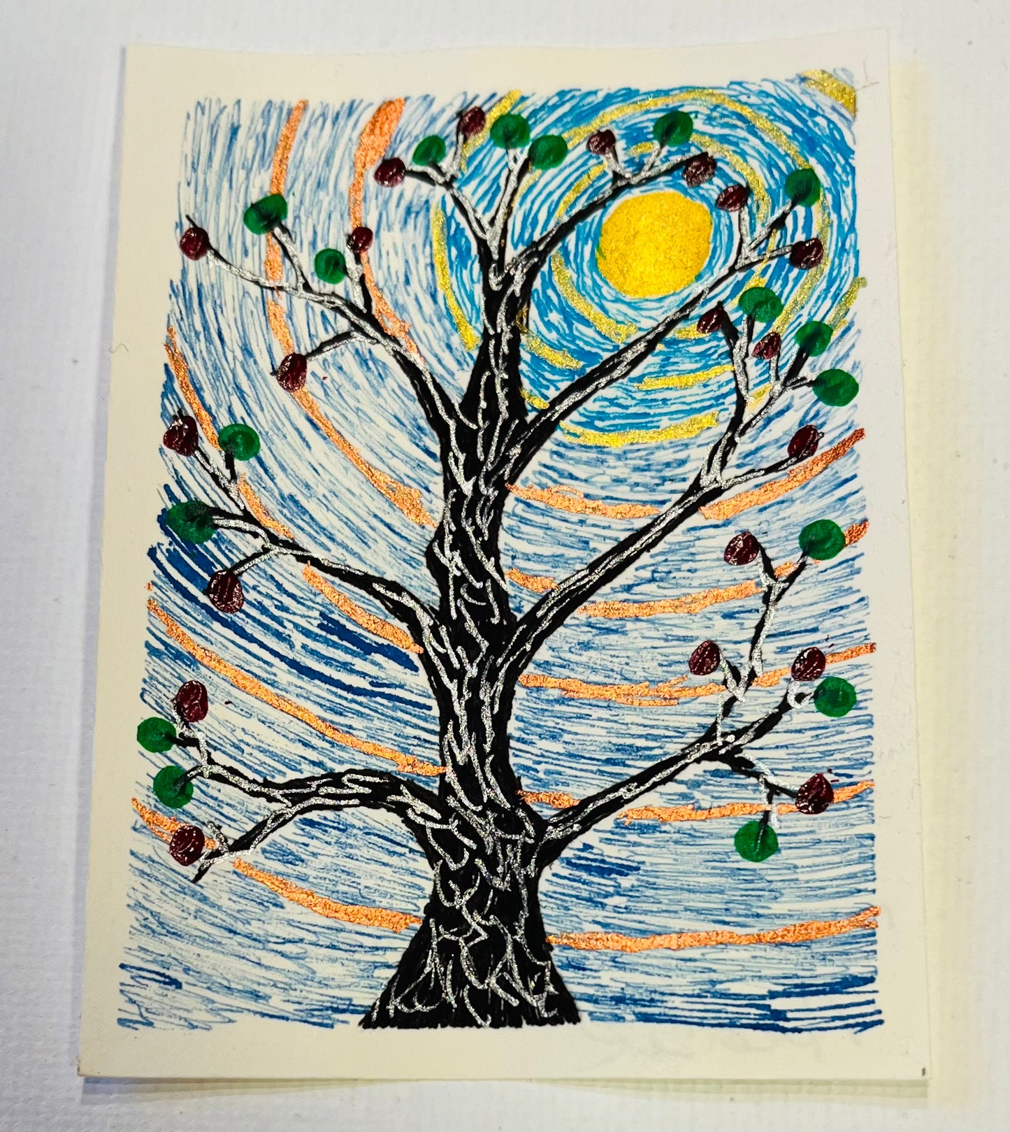 ACEO: Spooky Christmas 6