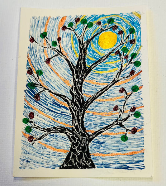 ACEO: Spooky Christmas 6