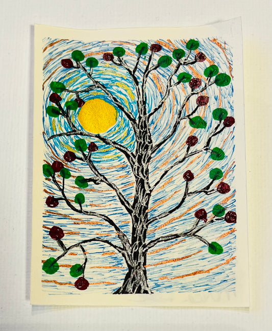 ACEO: Spooky Christmas 8