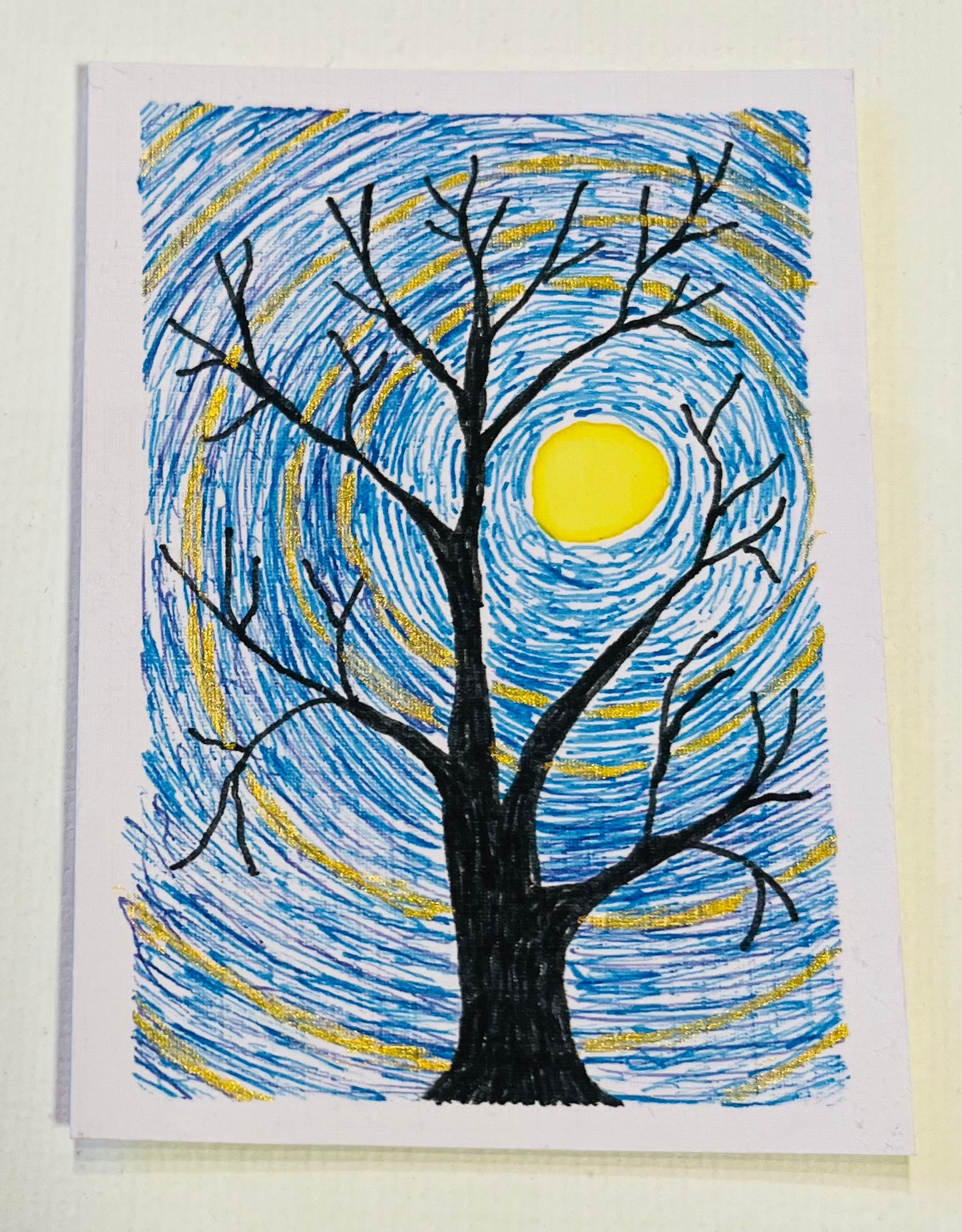 ACEO - Winter Trees 4