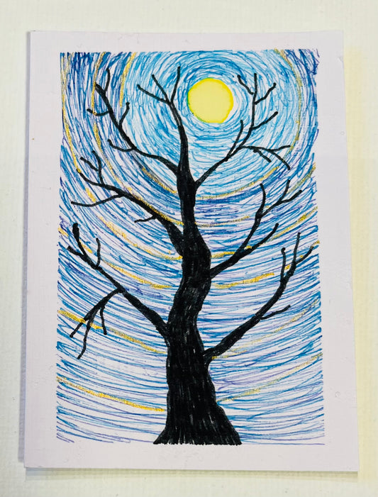 ACEO - Winter Trees 2